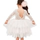 thumbnail image 2 of Ropa para niños Encaje en la espalda A-Line Straight Tutu Tulle Girls Party Dresstag110 (3-4T) Gao Jinjia LED, 2 of 2