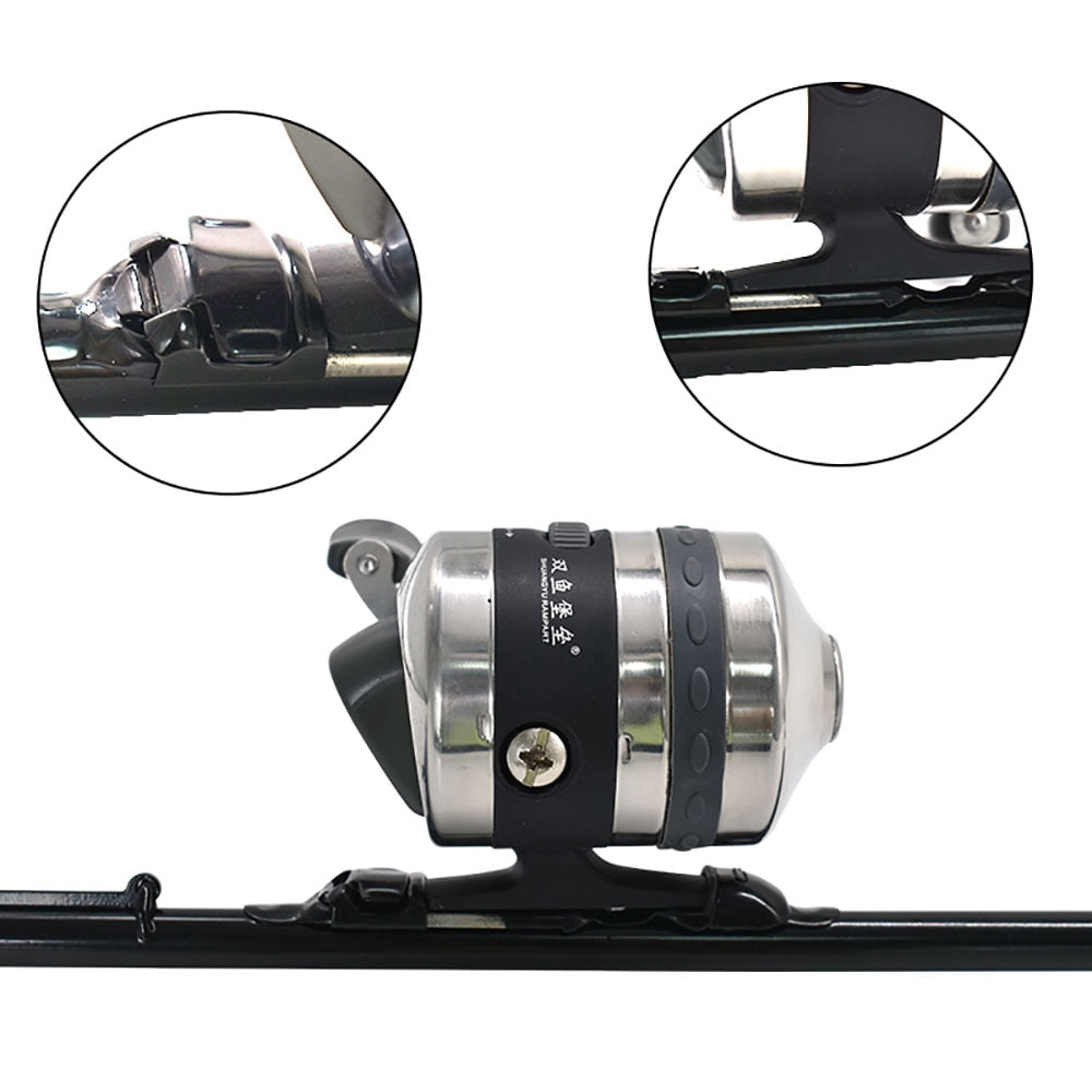 Runzkzy Fishing Slingshot Fish Shooting Artifact Outdoor Hunting with Rubber Band Fish Dart Fishing Reel Fish Shooting Long Catapults