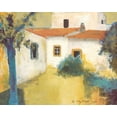 thumbnail image 2 of Kruse-kolk, Alie 14x12 White Modern Wood Framed Museum Art Print Titled - Patio I, 2 of 4