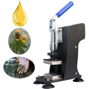 Angle View: Rosin Heat Press Machine 2x3" Manual Dual Heated Plate Press for Plant Oil Extraction