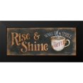 thumbnail image 2 of Lewis, Kim 18x10 Black Modern Framed Museum Art Print Titled - Rise and Shine, 2 of 5