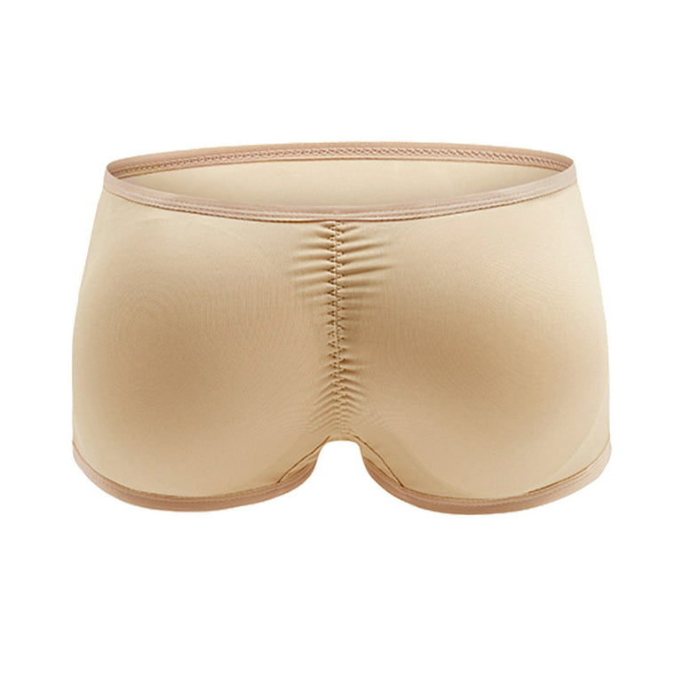 Lolmot Women's Cotton Seamless Briefs Butt Lifter Hip Enhancer