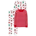 thumbnail image 1 of Set de pijama para bebé Simple Joys de Carter's Cotton Holiday 3T, 1 of 4