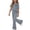 Gray, variant on Girls Summer Outfit Sets Size 10-12, Casual Short Sleeve Graphic Kids' Clothing Sets Girls' 2 Piece Sets Purple Size 10
