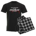 thumbnail image 6 of CafePress - Electrician Zombie Men's Dark Pajamas - Men's Dark Loose Fit Cotton Pajama Set, 6 of 7