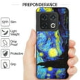 thumbnail image 3 of CoverON Art Design For OnePlus 10 Pro Phone Case, Flexible Soft Rubber Slim TPU Cover, Van Gogh Starry Night, 3 of 8