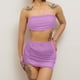 thumbnail image 1 of Trajes de baño para mujer, moda, cómodo, estampado, bikini, traje de baño de color liso para mujer, conjuntos de bikinis, trajes de baño de 3 piezas para mujer, 1 of 5
