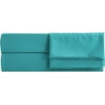 thumbnail image 6 of Chezmoi Collection Charisma Tencel Modal Blend Bed Sheets Queen Size 4-Piece Sheet Set Teal - Soft and Cozy Lightweight Breathable 15" Deep Pocket Cooling Sheets, 6 of 8