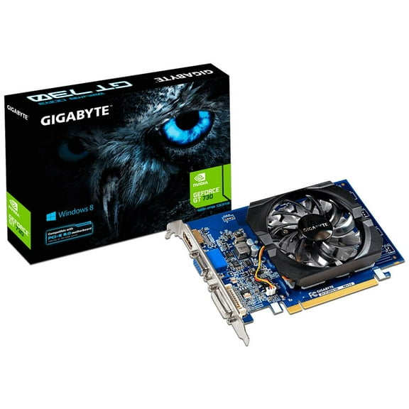 Tarjeta de Video NVIDIA GeForce GT 730 Gigabyte, 2GB GDDR3, 1xHDMI Gigabyte GV-N730D3-2GI REV 3.0