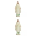 thumbnail image 1 of Figura de la Santísima Virgen María Personaje Escultura Estatua Decoración 10cm Bendita 10 cm luminoso, 1 of 7