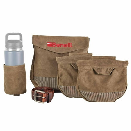 Benelli Lodge Dove Game Belt and Pouch Kit Olive Green
