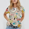 thumbnail image 3 of Cuphead T-Shirts for Men Women, Anime Short Shirts, Unisex Short Sleeve Tops, Crew Neck Tee Shirts, S-4XL, 3 of 8