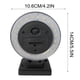 thumbnail image 3 of Aplique de pared solar para vallas de exterior, ahorro de energía, decoración de pared impermeable, LED blanco cálido/frío, para jardín, patio, seguridad activada por movimiento, iluminación de paisa, 3 of 9