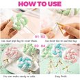 thumbnail image 4 of Lollipop Wrapping Kit,110pcs Small Cake Pop Bags 100pcs Paper Lollipop Sticks 110pcs Gold Twist Ties, 4 of 9