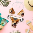 thumbnail image 6 of Pixel Dog Women's Swimsuit Bikini Set with Detachable Sponge, Adjustable Strap, Two-Pack - Ideal for Beach, Pool, Swim Parties, 6 of 6