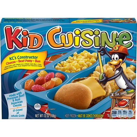 Kid Cuisine Cheeseburger Meal, 7 Ounce