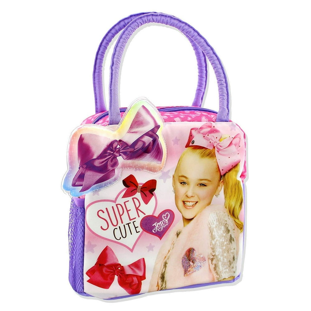 Nickelodeon JoJo Siwa Soft Purse Lunch Box Back to School Supplies