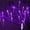 Purple, variant on LED Icicle Fairy Lights USB Powered 10M/80LED Acrylic Crystal Icicle Lighting Curtain Operation for Winter Holiday Christmas Indoor Outdoor Decoration