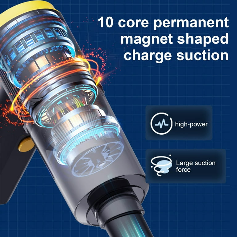 Ruvio Pro Cordless Rechargeable Hand Vacuum 17” Portable, 60 OFF