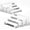 White, variant on 2 Set Wooden Tiered Risers Display Stands for Vendor Events,Stackable Wood Cupcake Display Stand,Farmhouse Decor Wood Dessert Table Display Set,Vendor Booth Display Items
