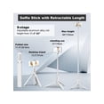 thumbnail image 3 of TONEOF Tripod For Iphone, Phone Selfie Stick, 60 Inch All-In-1 Stand With Integrated Wireless Remote, Lightweight And Portable, Extendable Tripod For, 3 of 5