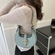 thumbnail image 2 of Bolso Mujer Hombro Bandolera Correa Ajustable Media Luna Bolso Sólido Verde, 2 of 6