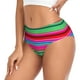 thumbnail image 2 of Fotbe Colorful Mexican Stripes Calzones Estampados para Mujer – Ropa Interior de Algodón, Cómoda, Suave y Elástica-Large, 2 of 6