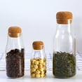thumbnail image 4 of Practical Glass Grains Storage Tank Portable Storage Jar Sealed Can Food Container for Home (Size L 700ml), 4 of 8