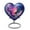 BUTTERFLY2-48, variant on MUKTIVE Large Butterfly Cremation Adult Urns for Ashes Women & Men, 8 Inch Glowing Orb Funeral Blue Urns for Ashes Women, Purple Flowers Urn for Couple Remains, Cremated Ash Holder