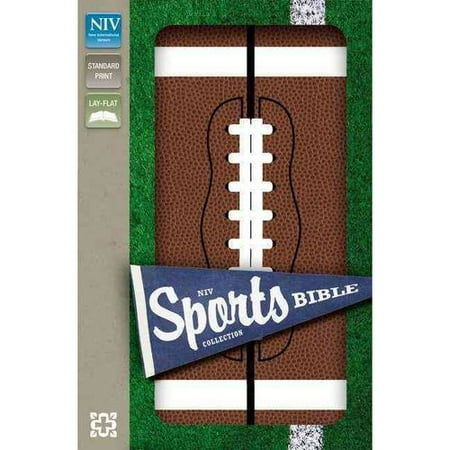 Holy Bible: New International Version, Football, Leather Look, Sports Bible Collection