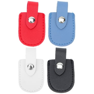 abbageba 4pcs Cuticle Trimmer Scissor Set with Storage Bag