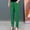 Green, variant on DuoJiaJ Women Elastic Waist Cotton Trousers Relaxed Fit Straight Leg Trousers Casual Loose FIitting Trousers Women's Lounge Pants Beige L