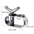 thumbnail image 2 of Mini Torno de Aluminio, Alambre a Mano, Granja Tensora, 2 of 5