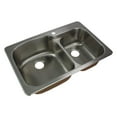 thumbnail image 2 of Transolid K-Ctdd33229-1 Classic 33" Drop In Double Basin Stainless Steel Kitchen Sink -, 2 of 2
