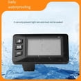 thumbnail image 2 of Bike 5-Pin LCD Speed Display Waterproof Design Multi Voltage Support 24V/36V/48V Electric Scooter Accelerator, 2 of 6