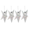 thumbnail image 4 of 4pcs Christmas Pentagram Lampshade 3d Paper Five Point Star Ceiling Lampshade, 4 of 8