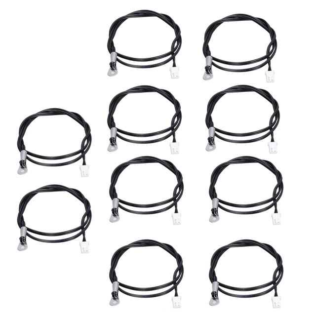 Sensor de temperatura del termistor, 10 piezas Termistor NTC Temperatura D Accesorios de impresora Termistor NTC Respuesta rápida