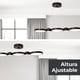 thumbnail image 3 of Lámpara colgante LED 3000K, acabado negro mate, 26W 780 lm, 3 of 5