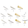 thumbnail image 3 of 20/22 Inch Paint Roller Wall Short Middle Long Plush Painting Handle Tool Support Microfiber Sleeve Drawing Supplies Ceiling Type 2, 3 of 9