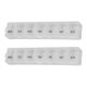 thumbnail image 5 of Kearding Paquete de 2 estuches para pastillas, contenedor para tabletas, organizador a prueba de polvo, caja para mochileros Type6 NO6, 5 of 6
