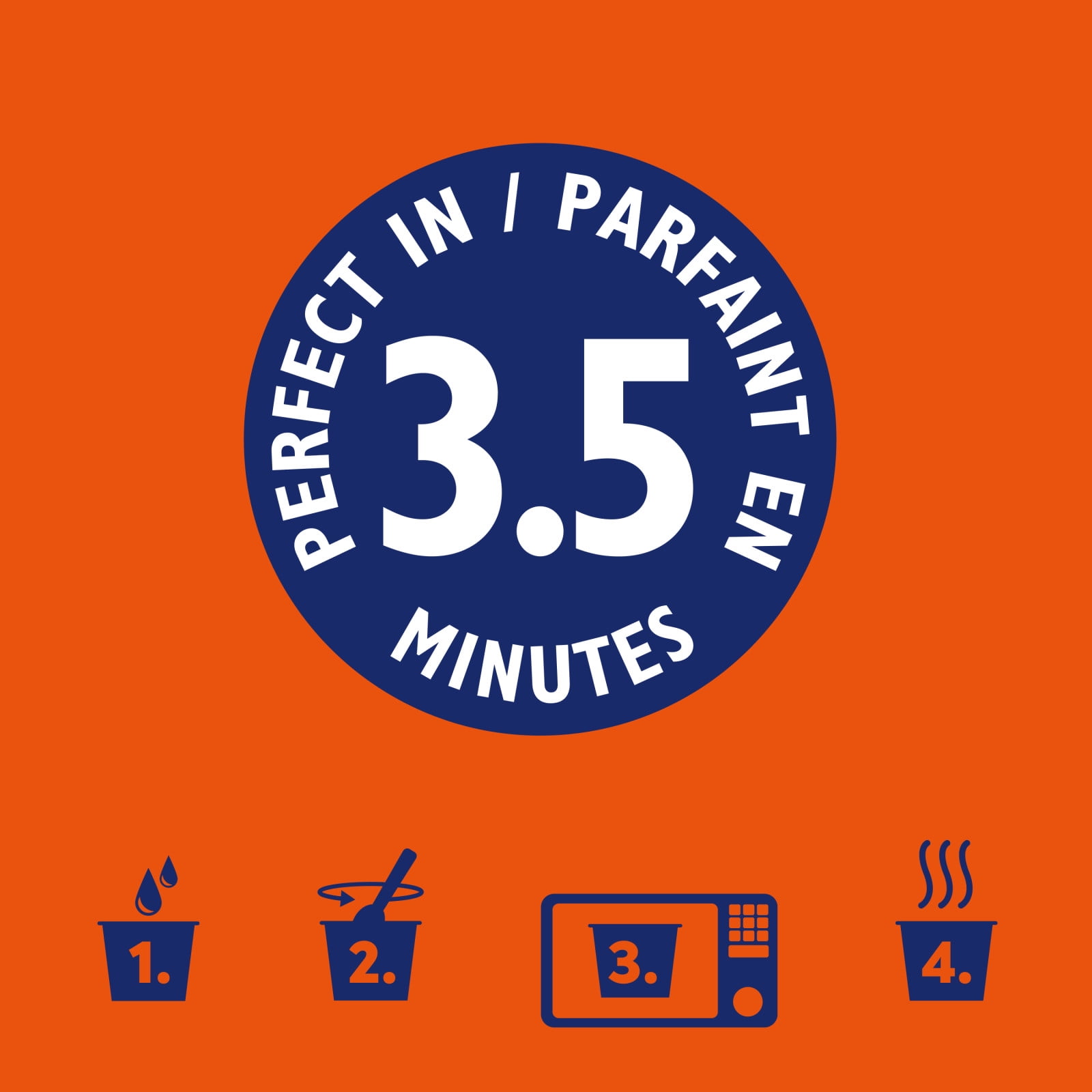 BEN'S ORIGINAL™ Roasted Chicken Flavour Rice Single Serve Cup, Snack or Side, Microwave in 3.5 Minutes, 68 g