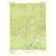 thumbnail image 3 of USGS 20x24 Black Modern Framed Museum Art Print Titled - Paradise California Quad - USGS 1961, 3 of 5