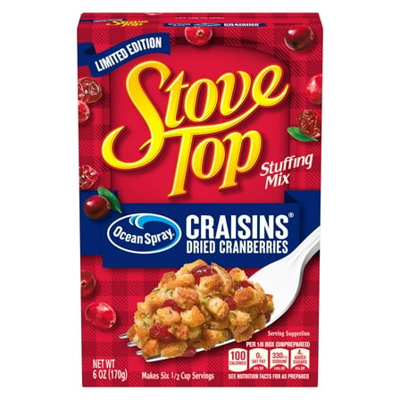 Stove Top Cranberry Stuffing Mix, 6 oz Box