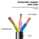 thumbnail image 3 of Cable de extensión de 3 clavijas, cable de alimentación de 14 A con enchufe estadounidense, 3 of 6