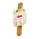 thumbnail image 4 of Pulsera navideña de dibujos animados, adorable recuerdo de fiesta para la hora de dormir de Año Nuevo. oro y ciervo, 4 of 9