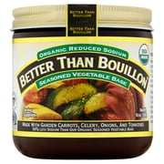 Better Than Bouillon Organic Reduced Sodium Seasoned Vegetable Base, 16 oz