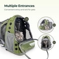 thumbnail image 3 of Mochila Cawypety para gatos, ampliable, para viajes en avión, 3 of 9
