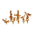 thumbnail image 3 of Estacas de jardín de conejo, estacas decorativas de animales, silueta de conejo artística para jardín, decoración de jardín de conejo para primavera,, 3 of 8