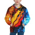 thumbnail image 3 of Youth Prestonplayz Hoodies 3D Print Pullover Hooded Sweatshirt With Pocket For Boys Girls Teen X-Large, 3 of 8