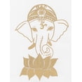 thumbnail image 2 of Varacek, Pam 19x24 White Modern Wood Framed Museum Art Print Titled - Golden Elephant Lotus, 2 of 4
